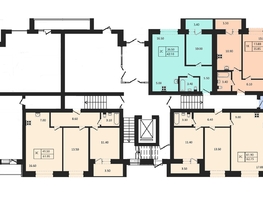 Продается 2-комнатная квартира ЖК Дивногорский, 2.0, 62.15  м², 6339300 рублей