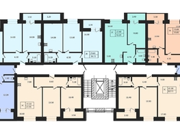 Продается 3-комнатная квартира ЖК Дивногорский, 2.0, 61.95  м², 6318900 рублей