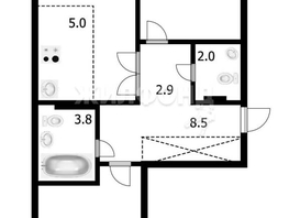 Продается 3-комнатная квартира 3-й микрорайон, 66.1  м², 8000000 рублей