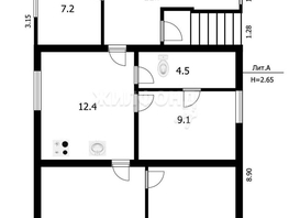 Продается Дом Набережная ул, 75.5  м², участок 14.6 сот., 2100000 рублей