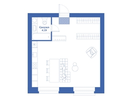 Продается Студия ЖК Спектр, дом 9, 46.48  м², 7490000 рублей