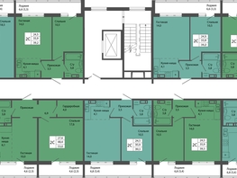 Продается 1-комнатная квартира ЖК Родина, дом 4, 39.4  м², 5222000 рублей