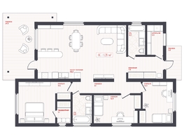 Продается Дом Русские сезоны, 120.5  м², участок 8 сот., 11330000 рублей