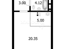 Продается Студия Александра Чистякова ул, 32.4  м², 2550000 рублей