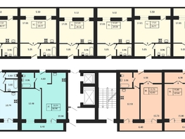 Продается 3-комнатная квартира ЖК Дивногорский, дом 43, 58.77  м², 6405930 рублей