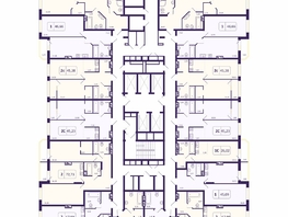 Продается 1-комнатная квартира ЖК Астон. Шесть звёзд, 2, 46.42  м², 6100000 рублей