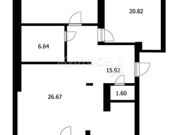 Продается 3-комнатная квартира 119  м², 14990000 рублей