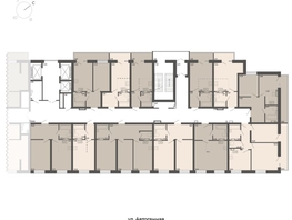 Продается 2-комнатная квартира АК Nova-апарт (Нова-апарт), 63.2  м², 7740000 рублей