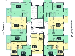 Продается 1-комнатная квартира ЖК Никольский парк, дом 4, 37  м², 6170000 рублей