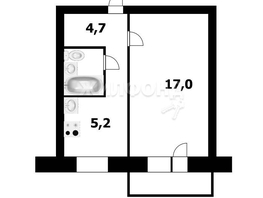 Продается 1-комнатная квартира Линейная ул, 29.3  м², 4900000 рублей