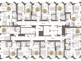 Продается 2-комнатная квартира ЖК Urban-peaks (Городские вершины), 41.7  м², 6516500 рублей