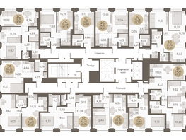 Продается 2-комнатная квартира ЖК Urban-peaks (Городские вершины), 39.33  м², 6041100 рублей