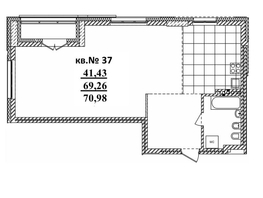 Продается 3-комнатная квартира ЖК  Римский квартал, 2 очередь, 70.98  м², 13813640 рублей