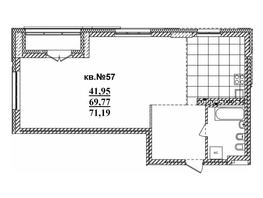 Продается 3-комнатная квартира ЖК  Римский квартал, 2 очередь, 70.93  м², 15205190 рублей