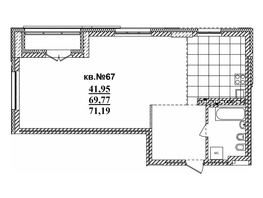 Продается 3-комнатная квартира ЖК  Римский квартал, 2 очередь, 70.93  м², 15905890 рублей