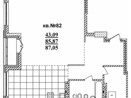 Продается 3-комнатная квартира ЖК  Римский квартал, 2 очередь, 86.61  м², 19926480 рублей