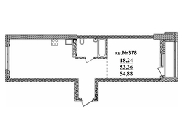 Продается 2-комнатная квартира ЖК  Римский квартал, 2 очередь, 54.88  м², 10661640 рублей