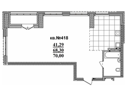 Продается 3-комнатная квартира ЖК  Римский квартал, 2 очередь, 70  м², 13000200 рублей