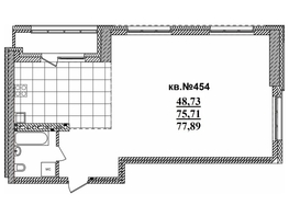 Продается 3-комнатная квартира ЖК  Римский квартал, 2 очередь, 77.89  м², 15897600 рублей