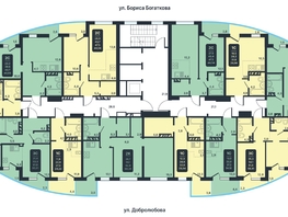 Продается 3-комнатная квартира ЖК Никольский парк, дом 5, 56.41  м², 9300000 рублей