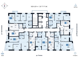 Продается 3-комнатная квартира ЖК Салют, дом 2, 68.29  м², 8860000 рублей