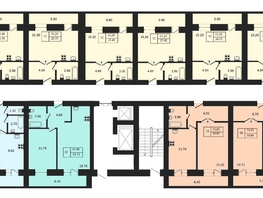 Продается 2-комнатная квартира ЖК Дивногорский, дом 43, 46.66  м², 5319240 рублей