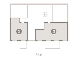 Продается 1-комнатная квартира ЖК Европейский берег, дом 44, 59.7  м², 10720000 рублей