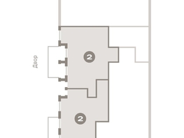 Продается 2-комнатная квартира ЖК Европейский берег, дом 44, 114.4  м², 17420000 рублей