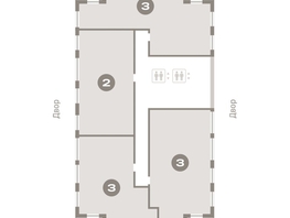 Продается 2-комнатная квартира ЖК Европейский берег, дом 44, 85.2  м², 13180000 рублей