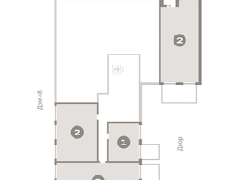 Продается 2-комнатная квартира ЖК Европейский берег, дом 49, 68.43  м², 12700000 рублей