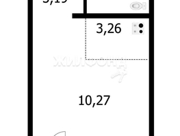 Продается 1-комнатная квартира Петухова ул, 22  м², 3500000 рублей