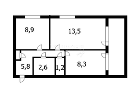 Продается 2-комнатная квартира Советская ул, 41  м², 2500000 рублей