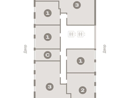 Продается 1-комнатная квартира ЖК Европейский берег, дом 44, 45.4  м², 7730000 рублей