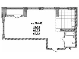 Продается 3-комнатная квартира ЖК  Римский квартал, 2 очередь, 71.63  м², 13954160 рублей