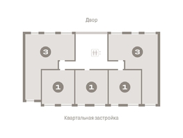 Продается 3-комнатная квартира ЖК Европейский берег, дом 49, 84.54 м², 13330000 рублей