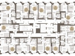 Продается 2-комнатная квартира ЖК Urban-peaks (Городские вершины), 39.42  м², 6266300 рублей