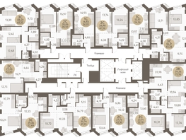 Продается 2-комнатная квартира ЖК Urban-peaks (Городские вершины), 42.63  м², 6535200 рублей