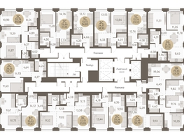 Продается 2-комнатная квартира ЖК Urban-peaks (Городские вершины), 39.33  м², 6041100 рублей