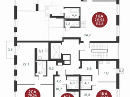 Продается Студия ЖК Скандинавские кварталы, дом 1, 31.7  м², 5632000 рублей