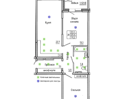 Продается 2-комнатная квартира ЖК Самоцветы, Бирюза дом 1, 71.2  м², 8855000 рублей