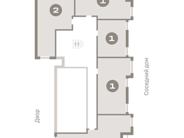 Продается 3-комнатная квартира ЖК Пшеница, 6.1, 96.5  м², 14680000 рублей