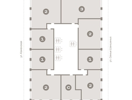 Продается 3-комнатная квартира ЖК Мылзавод, дом 9, 90.73  м², 15800000 рублей