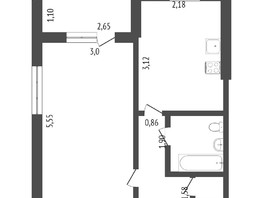 Продается 1-комнатная квартира Красный Путь ул, 32  м², 4590000 рублей