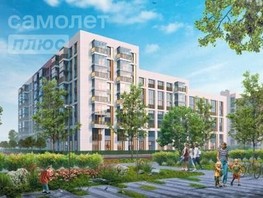 Продается 1-комнатная квартира ЖК Зеленая Река, 1 очередь корпус 9, 40  м², 6000000 рублей