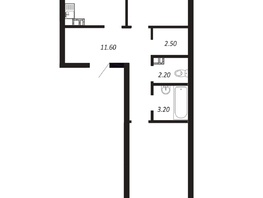 Продается 2-комнатная квартира ЖК ПАРК-квартал «Королёв», дом 3, 69.4  м&sup2;, 11451000 рублей