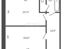 Продается 2-комнатная квартира Красный Путь ул, 36.7  м², 3470000 рублей