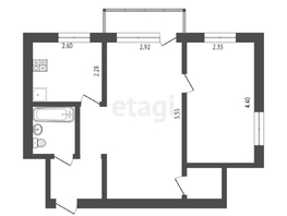 Продается 2-комнатная квартира Карла Маркса пр-кт, 40 м², 3900000 рублей