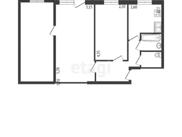 Продается 3-комнатная квартира Северная 30-я ул, 56  м², 4400000 рублей