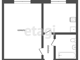 Продается 1-комнатная квартира 30 м², 2575000 рублей