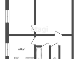Продается 2-комнатная квартира Казахстанская 2-я ул, 41  м², 2950000 рублей